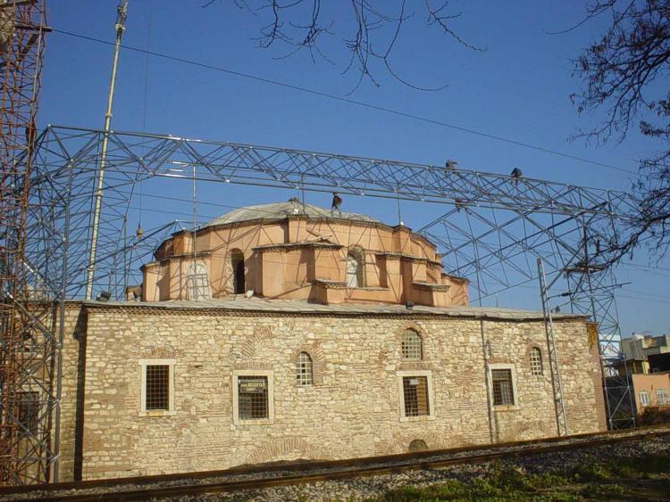 Küçük Ayasofya Camii Resterasyonu Camii Üzeri Uzay Kafes Sis.Çatısı 