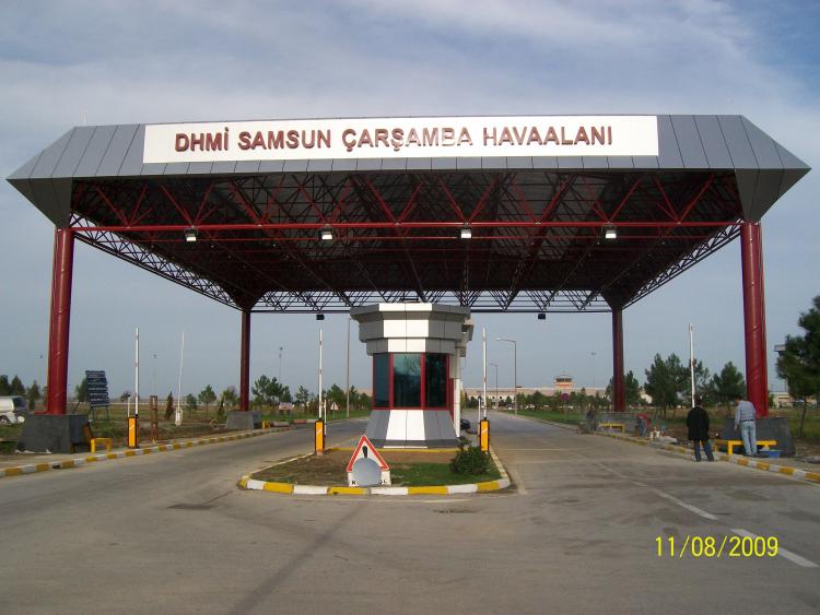 Samsun-Çarşamba-Havaalanı Girişi 